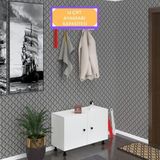 Kenzlife Ayakkabılık Galoş3 Byzbyz 53*080*32 Kapaklı 3 Raflı 12 Çift Ayakkabı Kapasitesi - Ahşap