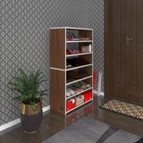 Kenzlife Ayakkabilik Goya Cvz 120*70*30 Arkaliksiz Ayakkabi Ofis Dolabi İki Bolme