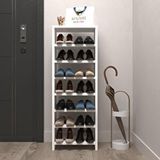 Kenzlife Ayakkabılık Mısri Mat Beyaz Suntalam 110*040*20 Ondört Çift Ayakkabı Kapasitesi Arkalıksız