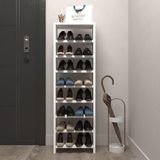 Kenzlife Ayakkabılık Mısri Mat Beyaz Suntalam 125*040*20 Onaltı Çift Ayakkabı Kapasitesi Arkalıksız - Renkli