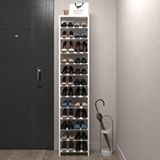 Kenzlife Ayakkabılık Mısri Mat Beyaz Suntalam 183*040*20 Yirmidört Çift Ayakkabı Kapasitesi Arkalıksız
