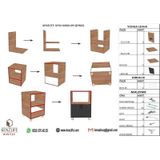Kenzlife Aysu Beyaz 85x60x57 cm Mutfak Dolabı