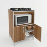 Kenzlife Bade Ceviz 85x60x57 cm Mutfak Dolabı