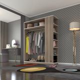 Kenzlife Bayram 180x150x40 CM Crd Gardrop