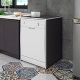 Kenzlife Berfu Gri 90x70x60 Bulaşık Makinesi Dolabı