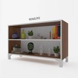 Kenzlife Beril Ceviz 48x90x20 cm Kitaplık