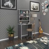 Kenzlife Bilgisayar Çalışma Masası Hamilton70 Gri Ofis Sekreter Laptop Teşhir