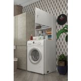 Kenzlife Bohemya Beyaz 160x66x50-20 Banyo Dolabı
