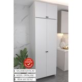 Kenzlife Buzdolabı Derin Dondurucu Dolabı Modülü Grönland Beyaz 210*070*70 Kapaklı Arkalıksız