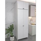 Kenzlife Buzdolabı Derin Dondurucu Dolabı Modülü Grönland Beyaz 220*080*80 Kapaklı Arkalıksız