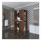 Kenzlife Camasir-Kurutma Makinesi Dolabi Ahi Evran Sag Cvz 187*090*60 Cekmeceli Banyo
