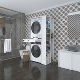 Kenzlife Çamaşır-Kurutma Makinesi Dolabı Bacce Sağ Byz 187 090 60 Çekmeceli Banyo Çok Renkli