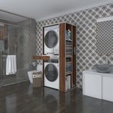 Kenzlife Camasir-Kurutma Makinesi Dolabi Bacce Sag Cvz 187*090*60 Cekmeceli Banyo