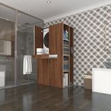 Kenzlife Camasir-Kurutma Makinesi Dolabi Biruni Cvz 187*110*60 Cekmeceli Rafli Banyo