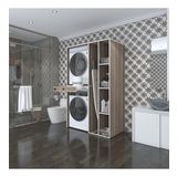Kenzlife Camasir-Kurutma Makinesi Dolabi Gutas Sag Crd 187*120*60 Cekmeceli Banyo