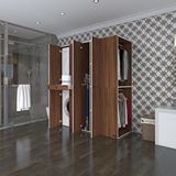 Kenzlife Camasir-Kurutma Makinesi Dolabi Ve Giysi Dolabi Cekmeceli Esari Sag Cvz 187*160*60 Banyo