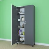 Kenzlife Çilem Gri 188x70x32 cm Mutfak Dolabı