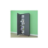 Kenzlife Çilem Gri 188x90x32 cm Mutfak Dolabı