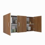 Kenzlife Dirca Ceviz 60x120x22 cm Mutfak ve Banyo Dolabı