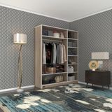 Kenzlife Dursun 180x150x40 CM Crd Gardrop