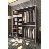 Kenzlife Fikret 180x180x45 Giysi Dolabı