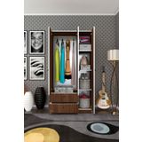 Kenzlife Gardirop 3 Kapili Kapakli 2 Cekmeceli Manolya Cvz 173*90*42 Gardolap Dolap Ofis
