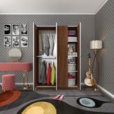 Kenzlife Gardirop 4 Kapili Kapakli Devetabani Cvz 173*120*42 Gardolap Dolap Ofis
