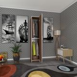 Kenzlife Gardirop Ogrenci Dolabi Tek Kapili Gunebakan Cvz 180*35*42 Cvz Gardolap Dolap Ofis