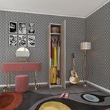 Kenzlife Gardırop Öğrenci Dolabı Tek Kapılı Kasımpatı Crd 180*35*42 Crd Gardolap Dolap Ofis - Beyaz