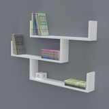 Kenzlife Gülin 055*080*20 Byz Duvar Rafı Kitaplık