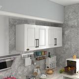 Kenzlife hazır mutfak dolabı havuç60 byz mod1 60*160*32 mebran kapak suntalam gövde - Renk - Beyaz