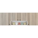 Kenzlife hazır mutfak floro32 crd 060*150*32 mutfak banyo dolabı kapaklı raflı - Cordoba