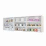 Kenzlife Hazır Mutfak Orela Byz 060*150*22 Mutfak Banyo Dolabı Kapaksız Raflı