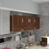 Kenzlife Hazır Mutfak Perenna Cvz 060*180*22 Mutfak Banyo Dolabı Kapaklı Raflı - renk - Renkli