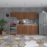 Kenzlife Hazir Mutfak Seti Nayakan Cvz 240 Cm Genislik Ust Tezgahsiz Ankastre Firin Modullu