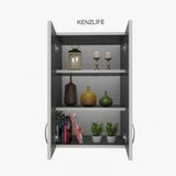 Kenzlife İdil Gri 90x40x32 cm Mutfak Dolabı