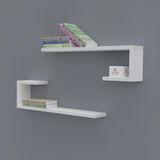 Kenzlife Kayra 015*060*20*2 Byz Duvar Rafı Kitaplık