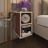 Kenzlife Kenzlife Komodin Lothario Cvz Komidin 42 x 20 x 19 cm Duvara Monte Askı Aparatlı - Ceviz