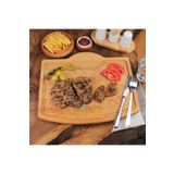 Kenzlife Kenzwood ahşap sunum tahtası kyn esi steak hause pide köfte et hamburger sunum
