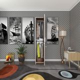 Kenzlife kilitli gardırop öğrenci dolabı tek kapılı günebakan cvz 180*35*42 gardolap dolap ofis - Beyaz