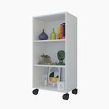 Kenzlife Kitaplık Beril 088X060x020 Byz Tekerlekli Mutfak Dolabı Banyo Ofis Ayakkabılık Kiler