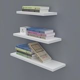 Kenzlife Kitaplık Hubbu Byz 20*30*40*15 3 Lü Set Duvara Monte Aparatlı Duvar Rafı