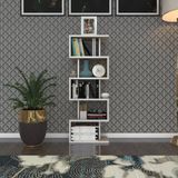 Kenzlife Kitaplık Raf Diba1 Crd 129x040x19 Banyo Kiler Ofis ( M)