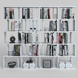 Kenzlife Kitaplık Raf Diba4 Byz 129x160x19 Banyo Kiler Ofis ( M)