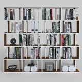 Kenzlife Kitaplık Raf Diba4 Cvz 129x160x19 Banyo Kiler Ofis ( M)