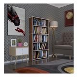 Kenzlife kitaplık süper ga 150*80*19 cvz 5 katlı tek bölme çift bölme opsiyonlu ofis mutfak banyo dolabı arkalıksız