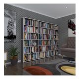 Kenzlife Kitaplik Super Ga 180*240*19 Gri 6 Katli 3 Bolme Cift Bolme Opsiyonlu Ofis Mutfak Banyo Dolabi Arkaliksiz