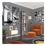 Kenzlife kitaplık süper ga 180*40*19 gri 6 katlı tek bölme çift bölme opsiyonlu ofis mutfak banyo dolabı arkalıksız
