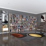 Kenzlife Kitaplık Süper Ga Crd 180*400*19 6 Katlı 5 Bölme Çift Bölme Opsiyonlu Ofis Mutfak Banyo Dolabı Arkalıksız