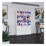 Kenzlife Klasor Dolabi Kilitli Alpdem Byz 175*120*30 Klasorluk Kitaplik Ofis Arkaliksiz